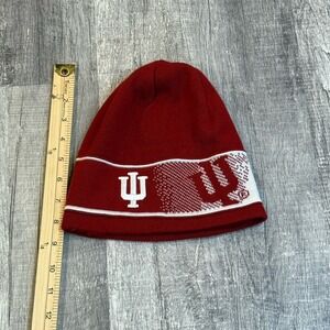 Adidas Reversible Indiana Hoosier Beanie Hat